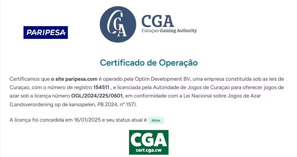 paripesa é legal em portugal