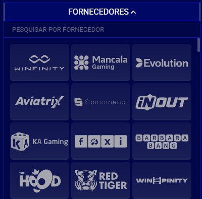 Provedores de jogos de slots