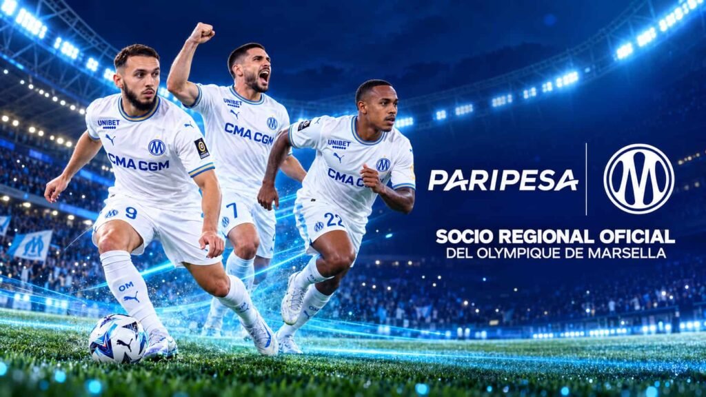 PariPesa se convierte en socio regional oficial del Olympique de Marseille en África